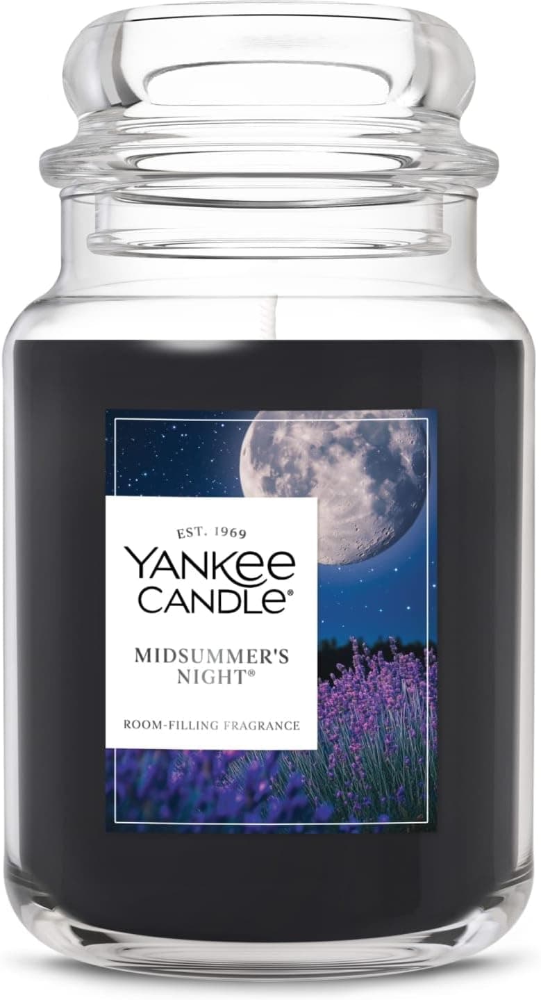 Yankee Candle MidSummer's Night Scented Candle, 22 oz Large Jar