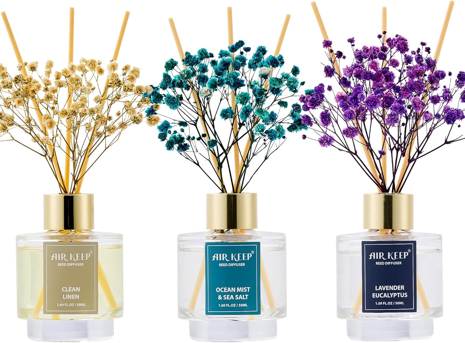 Airkeep Reed Diffuser Set of 3